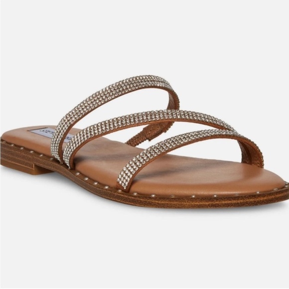 Steve Madden Loomi flat slide sandals new with tag size 8 - Picture 3 of 7